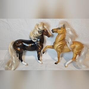 Breyer Black and Tan Horse Figurines